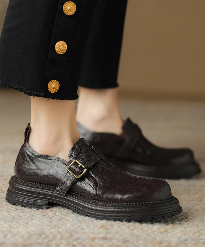 Dame Loafers Plateau Stilfuld 2