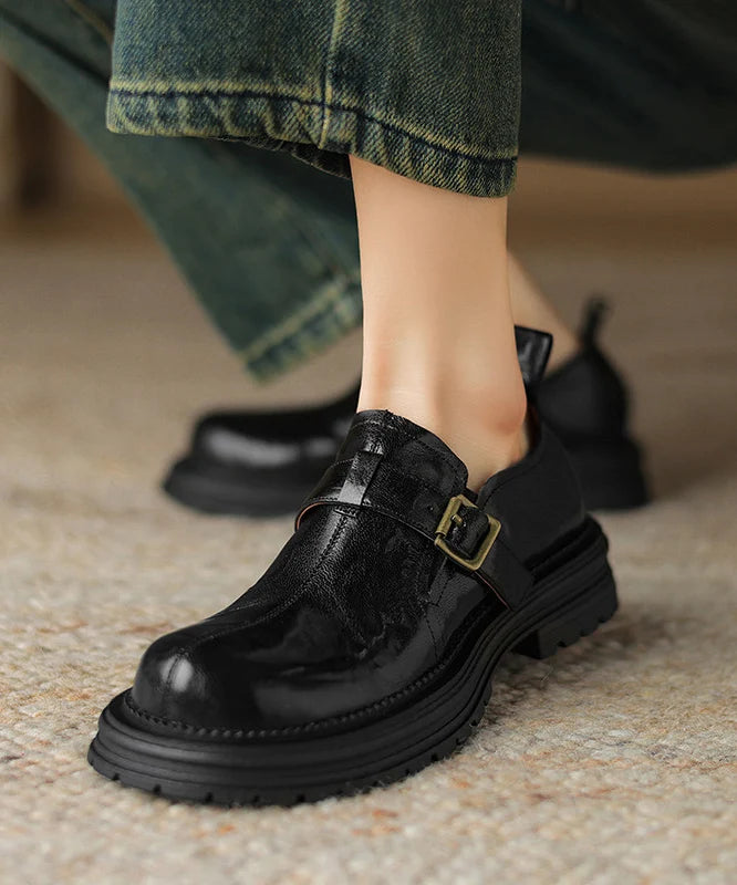 Dame Loafers Plateau Stilfuld 4