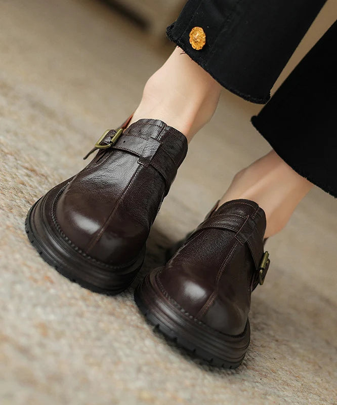 Dame Loafers Plateau Stilfuld 4