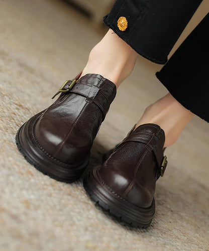 Dame Loafers Plateau Stilfuld 4