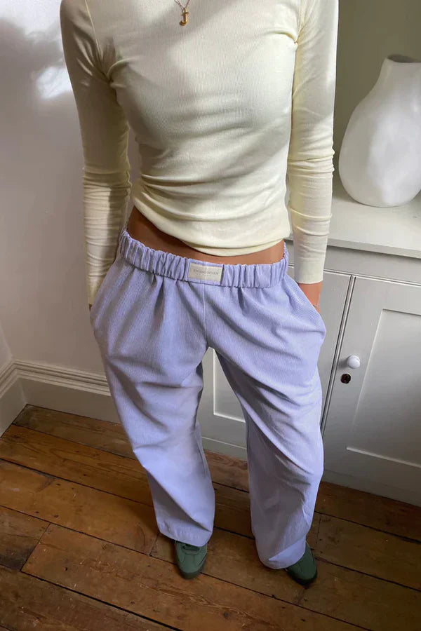 Dame Loose Fit Bukser Stribede 10