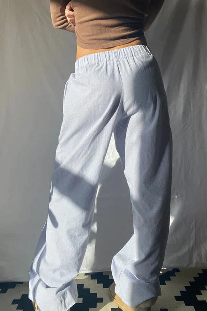 Dame Loose Fit Bukser Stribede 3