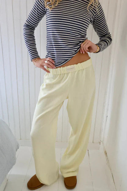 Dame Loose Fit Bukser Stribede 9