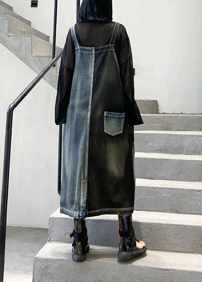 Dame Maxikjole med Ærmeløse Lommer 3