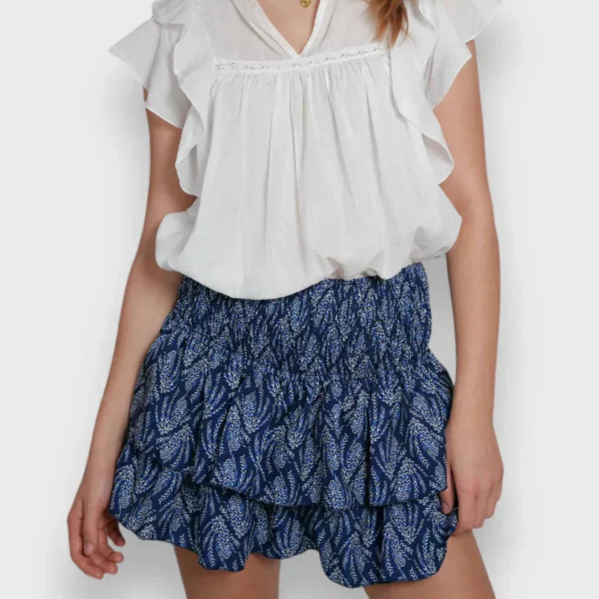 Dame Mini Nederdel Dynamisk Stil 1