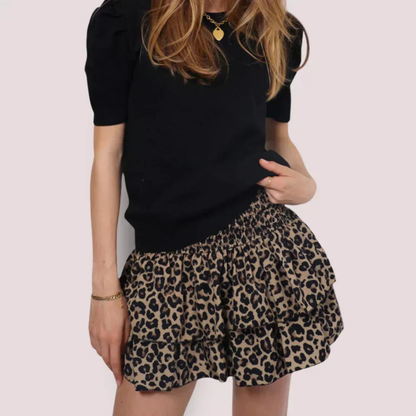 Dame Mini Nederdel Dynamisk Stil 2