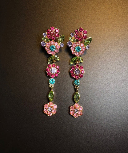 Dame Øreringe Blomsterdråbe Design 2