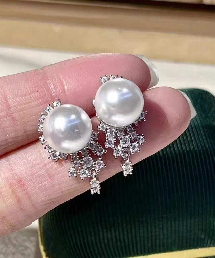 Dame Ørestikker med Perle og Kvast Design 3