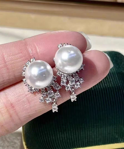 Dame Ørestikker med Perle og Kvast Design 3