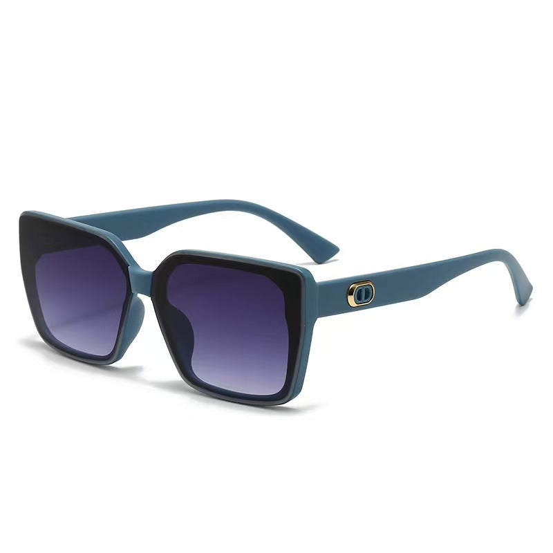 Dame Oversize Solbriller Trendy Design med UV-Beskyttelse 7