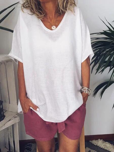 Dame Oversized T-Shirt Casual 3