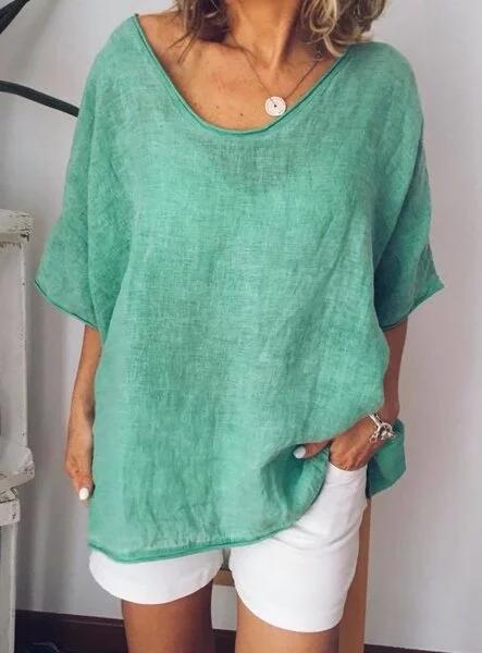 Dame Oversized T-Shirt Casual 5