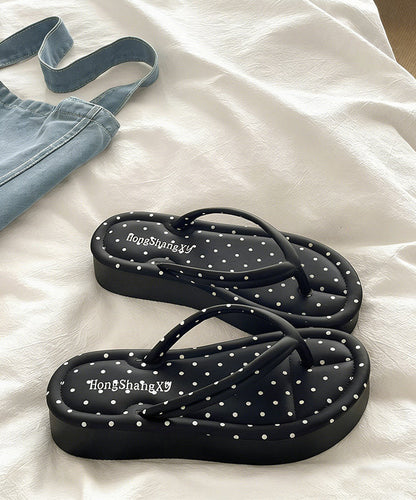 Dame Platform Flip Flops Komfortabel Design 2