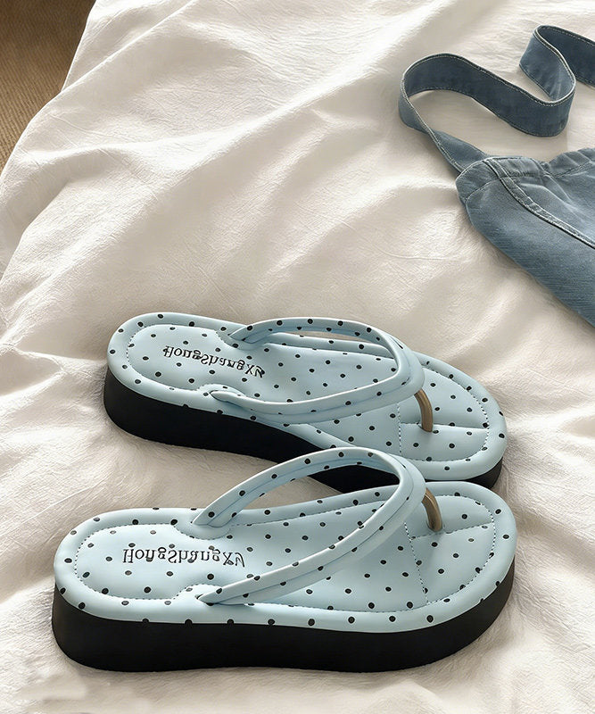 Dame Platform Flip Flops Komfortabel Design 3