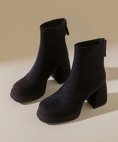 Dame Platformstøvler Retro Stil 2