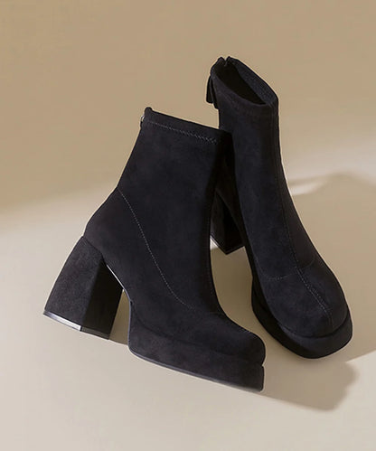 Dame Platformstøvler Retro Stil 3