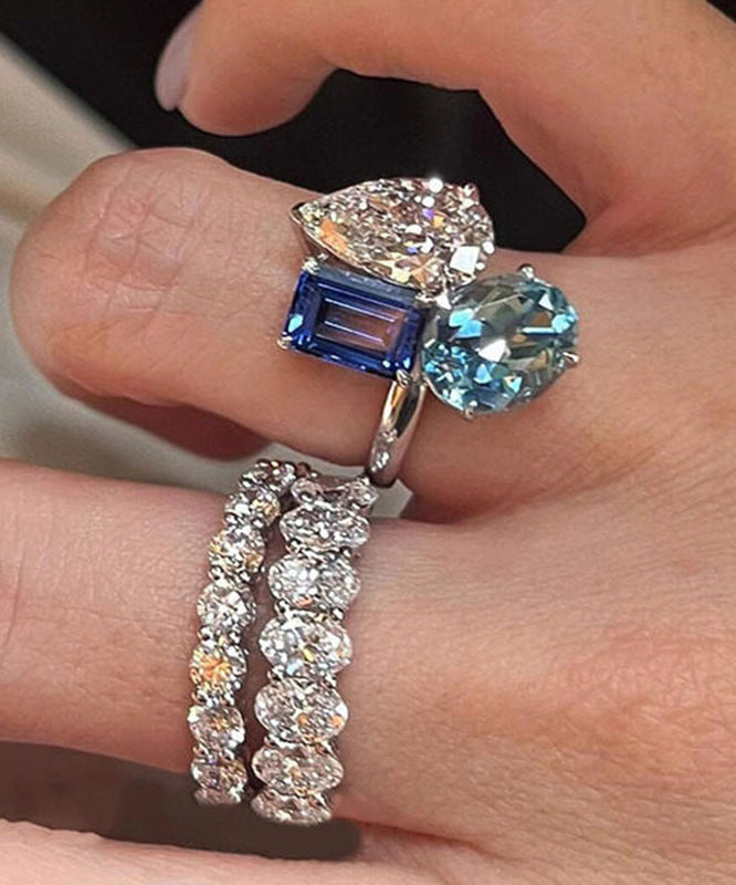 Dame Ring Colorblock Design 2