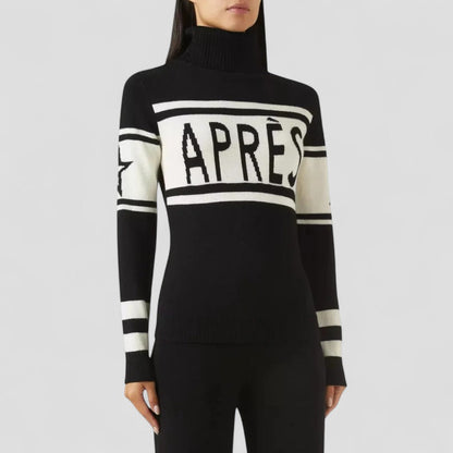 Dame Rullekrave Jumper til Après Ski 1