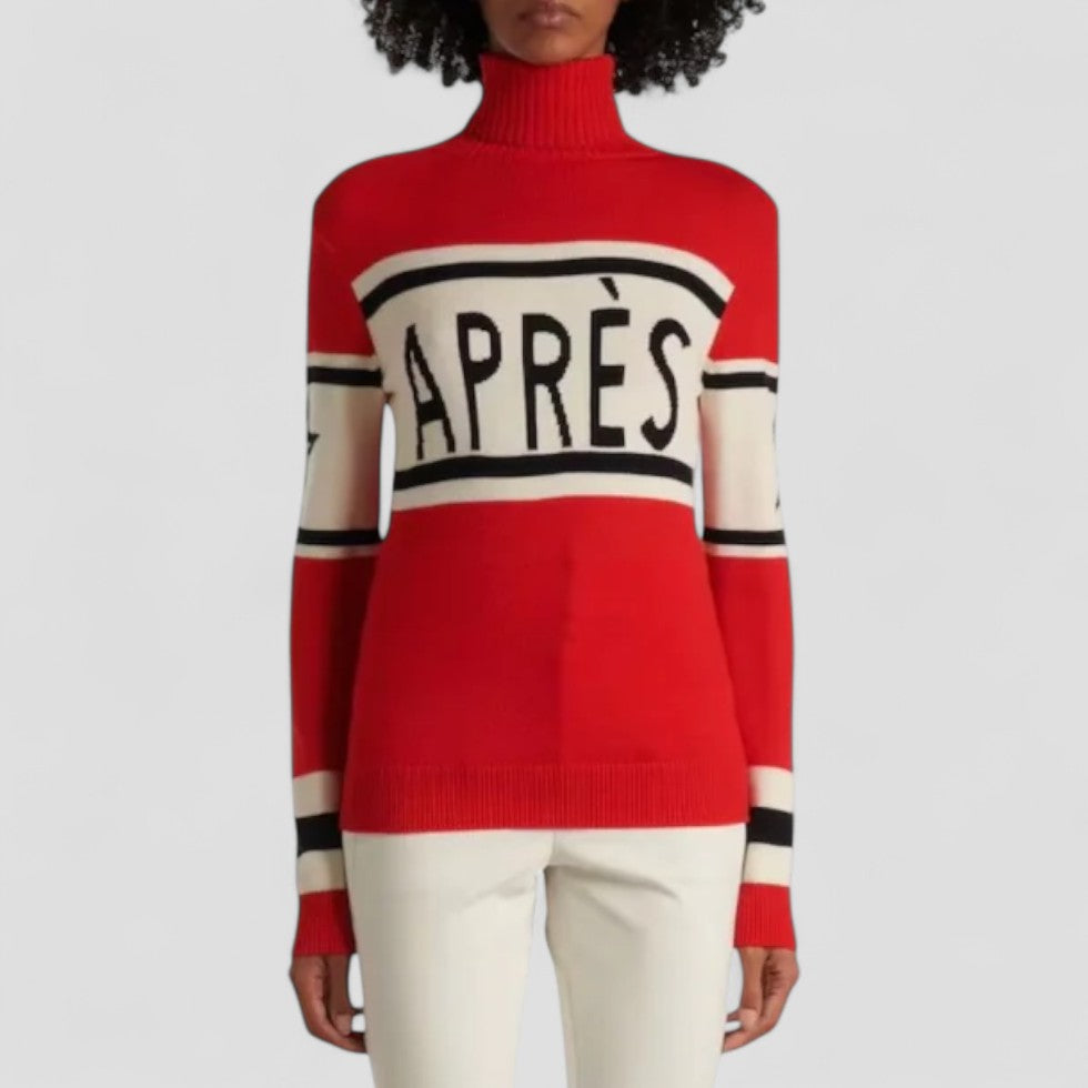 Dame Rullekrave Jumper til Après Ski 4