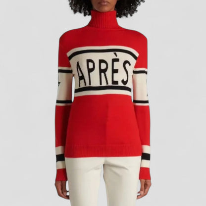 Dame Rullekrave Jumper til Après Ski 4