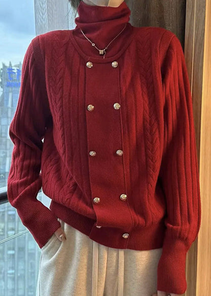 Dame Rullekrave Top med Patchwork Design 2