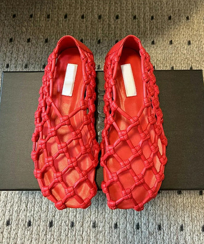 Dame Sandaler Boho Stil Med Splejsning 2