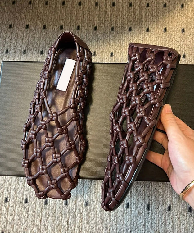 Dame Sandaler Boho Stil Med Splejsning 3