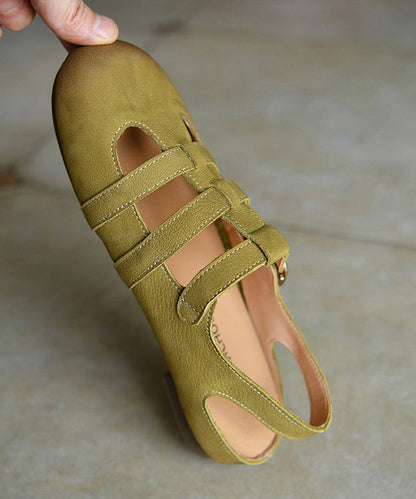 Dame Sandaler Casual Hul Design Med Åben Konstruktion 2