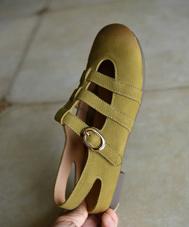 Dame Sandaler Casual Hul Design Med Åben Konstruktion 3