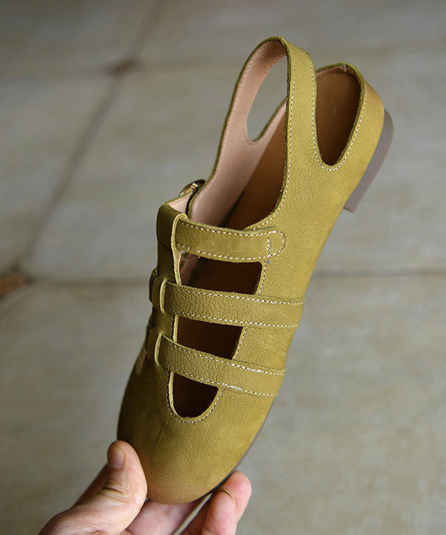 Dame Sandaler Casual Hul Design Med Åben Konstruktion 4
