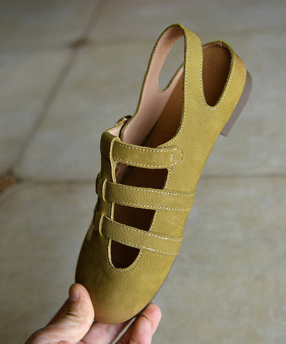 Dame Sandaler Casual Hul Design Med Åben Konstruktion 4