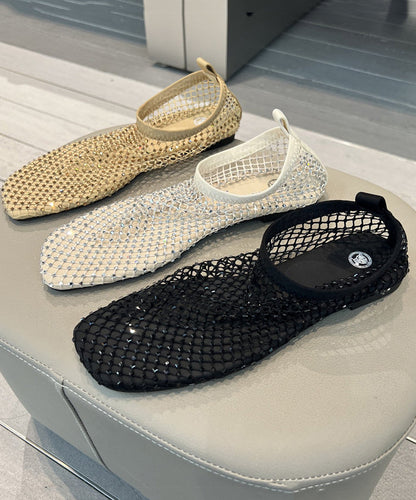 Dame Sandaler Flade Mesh Design 2
