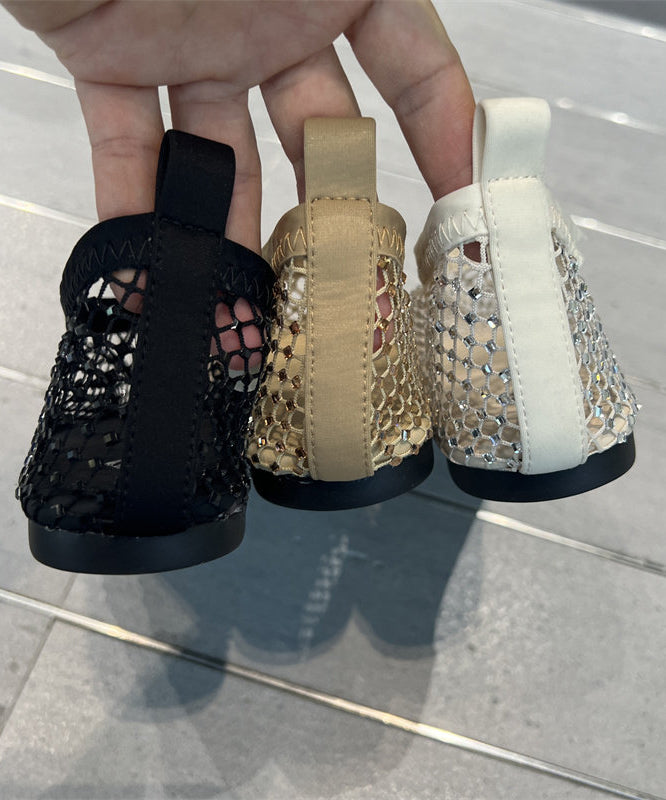 Dame Sandaler Flade Mesh Design 4