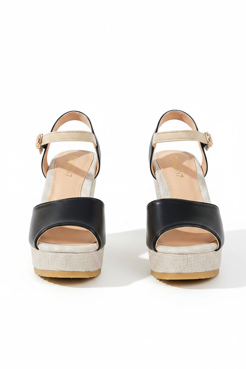Dame Sandaler Kilehæl Splejsning 2