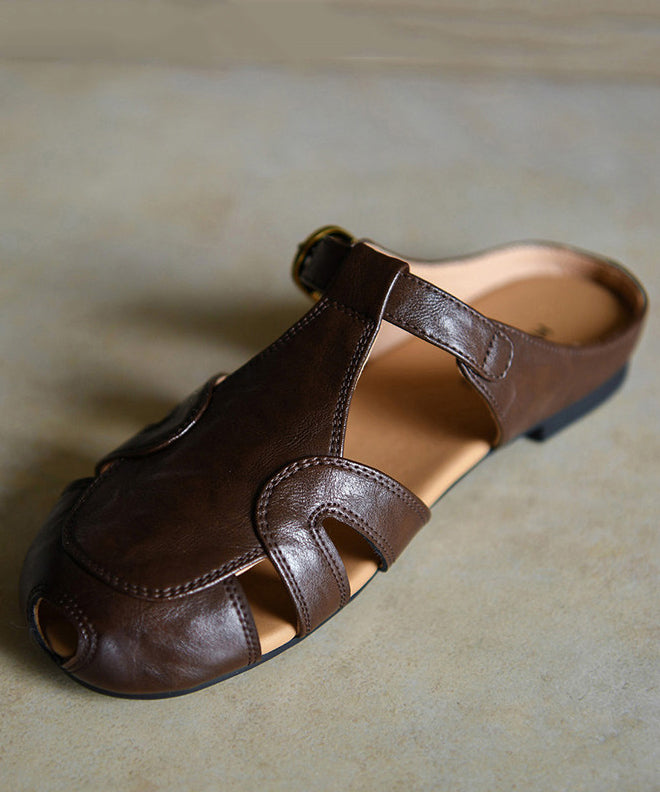 Dame Sandaler Med Åbne Udskæringer Casual Design 1