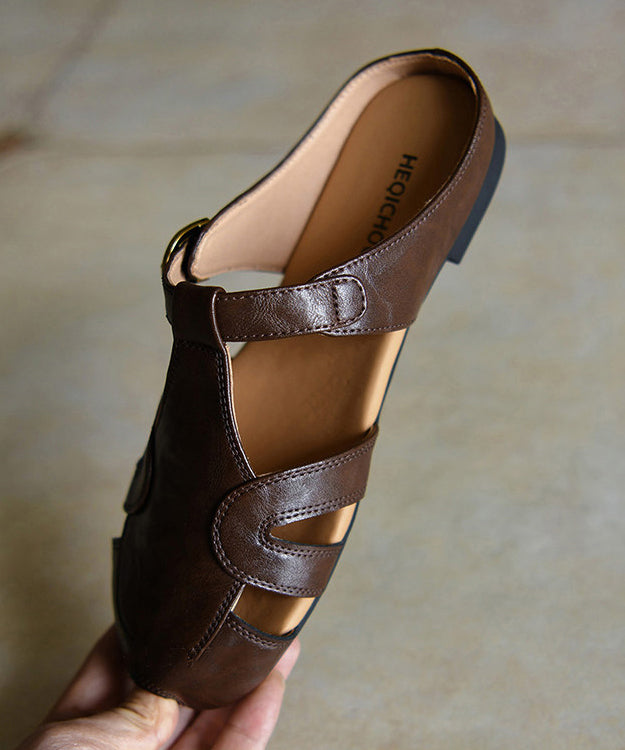 Dame Sandaler Med Åbne Udskæringer Casual Design 2