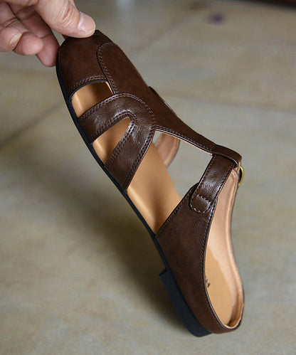 Dame Sandaler Med Åbne Udskæringer Casual Design 3