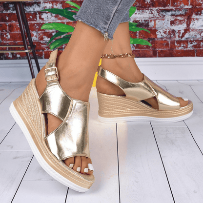 Dame Sandaler Med Kontureret Design Til Komfortabel Gåtur 1