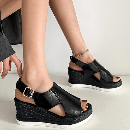 Dame Sandaler Med Kontureret Design Til Komfortabel Gåtur 11