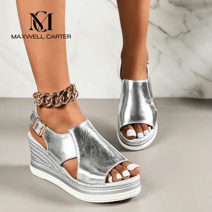 Dame Sandaler Med Kontureret Design Til Komfortabel Gåtur 3