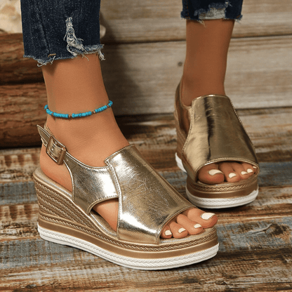 Dame Sandaler Med Kontureret Design Til Komfortabel Gåtur 7