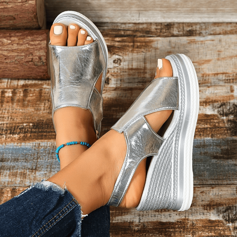 Dame Sandaler Med Kontureret Design Til Komfortabel Gåtur 8