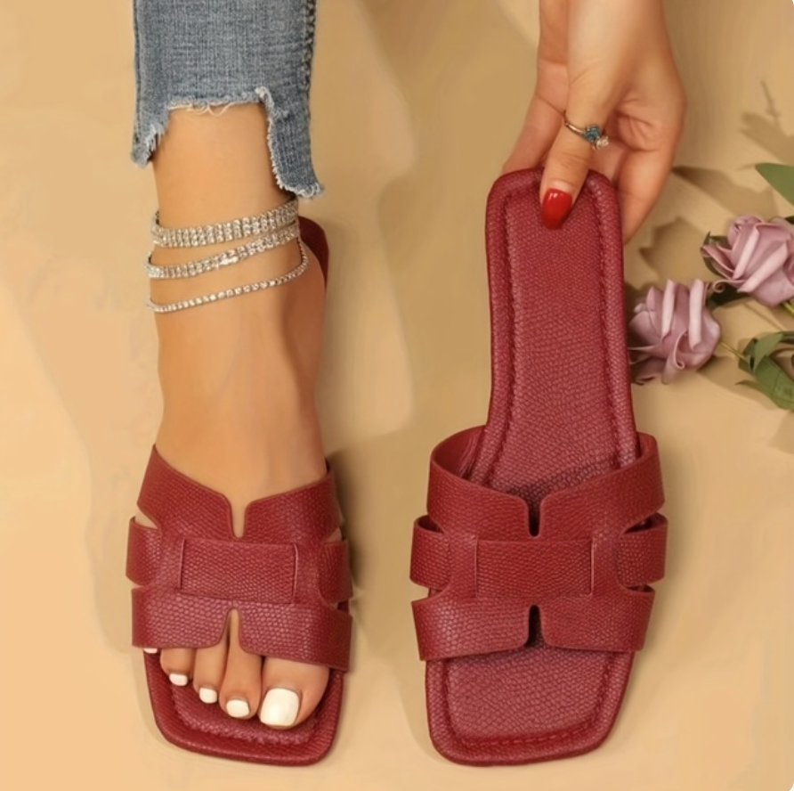 Dame Sandaler Med Stilrent Design 3