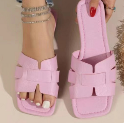 Dame Sandaler Med Stilrent Design 5