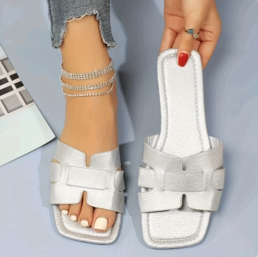 Dame Sandaler Med Stilrent Design 9