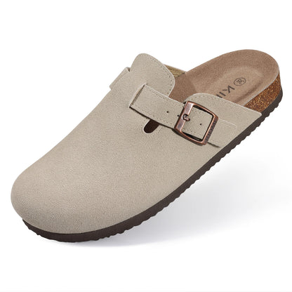 Dame Sandaler Mules Med Justerbar Rem og Skridsikker Sål 26