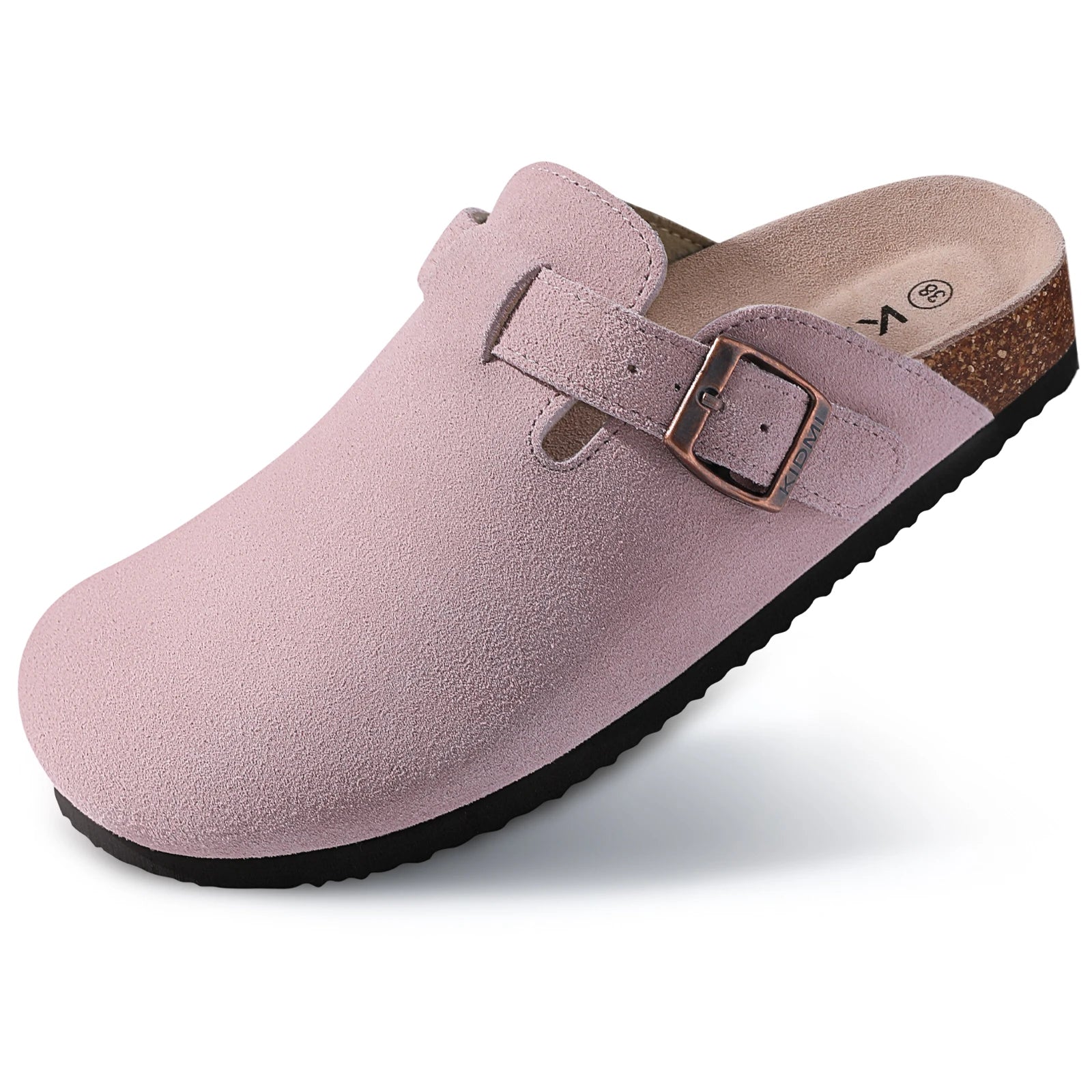 Dame Sandaler Mules Med Justerbar Rem og Skridsikker Sål 8