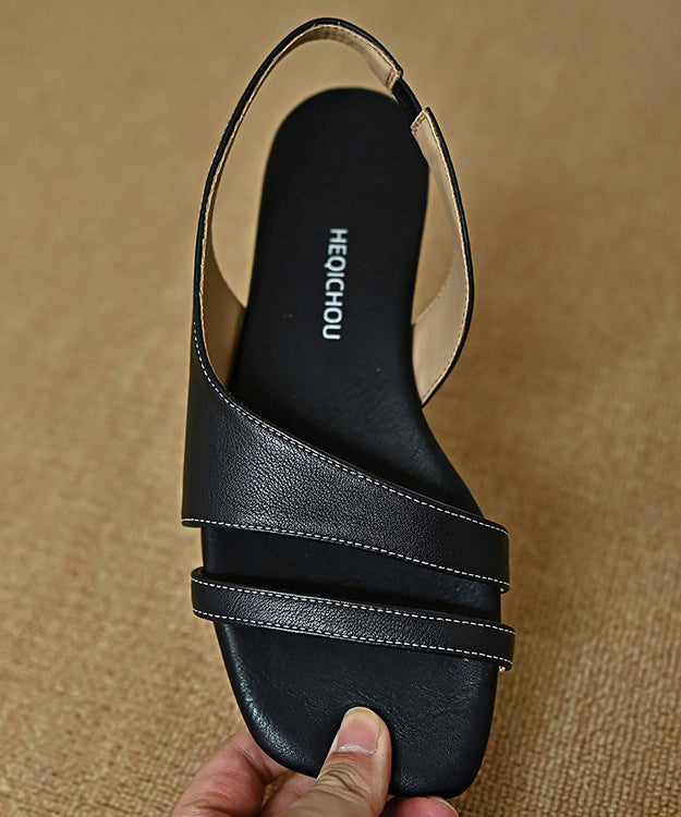 Dame Sandaler Peep Toe Klassisk Design 1