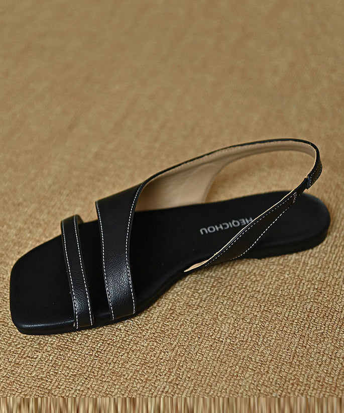 Dame Sandaler Peep Toe Klassisk Design 4