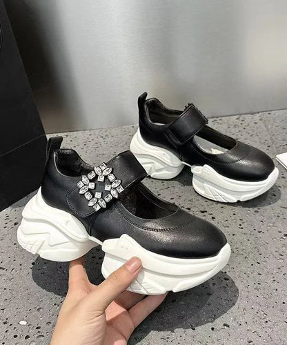 Dame Sandaler Platform Med Spænde Moderne Design 5 cm Hæl 1